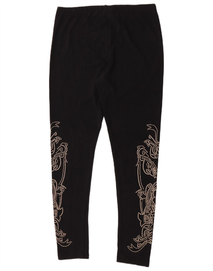 Leggings da donna French Connection UK 14 Grande floreale nero