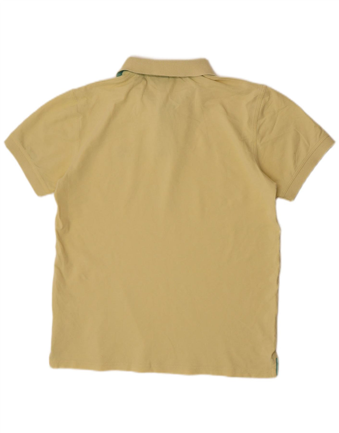 Polo GANT da uomo grande in cotone giallo