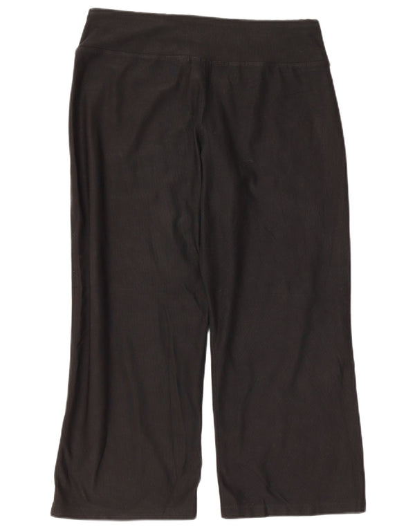 Leggings Capri da donna Nike US 8/10 poliestere nero medio