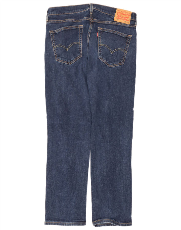 Levi's Uomo 514 Jeans dritti W36 L30 Cotone blu navy
