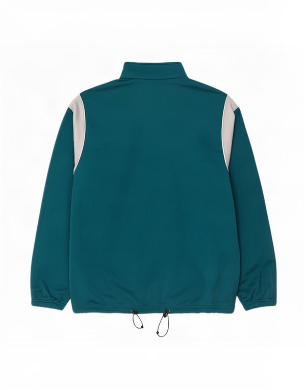 Giacca da ginnastica da uomo Fila 2XL Poliestere color block turchese