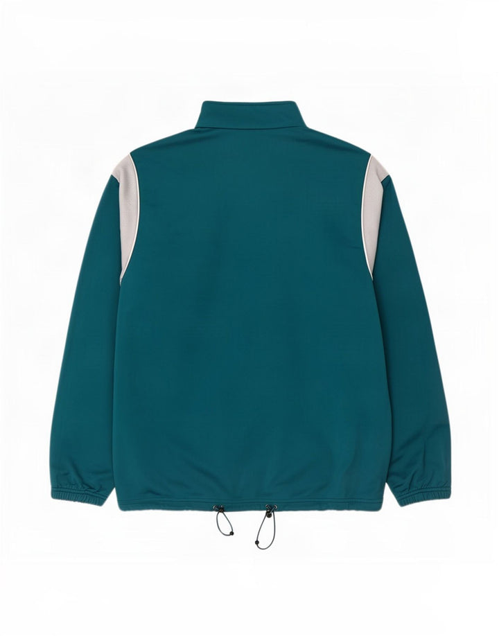 Giacca da ginnastica da uomo Fila 2XL Poliestere color block turchese