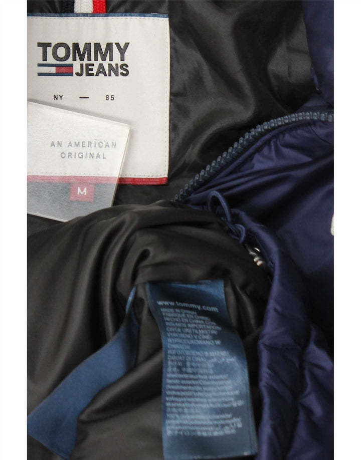 Giacca Imbottita da Uomo Tommy Hilfiger UK 38 Medio Blu Navy Poliammide