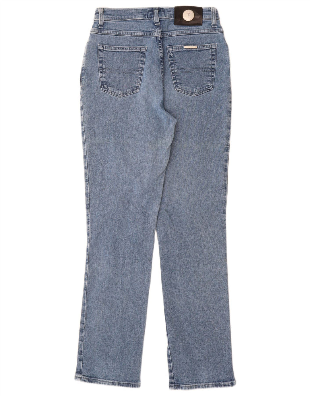 Jeans Dritti Donna Trussardi W27 L31 Cotone Blu