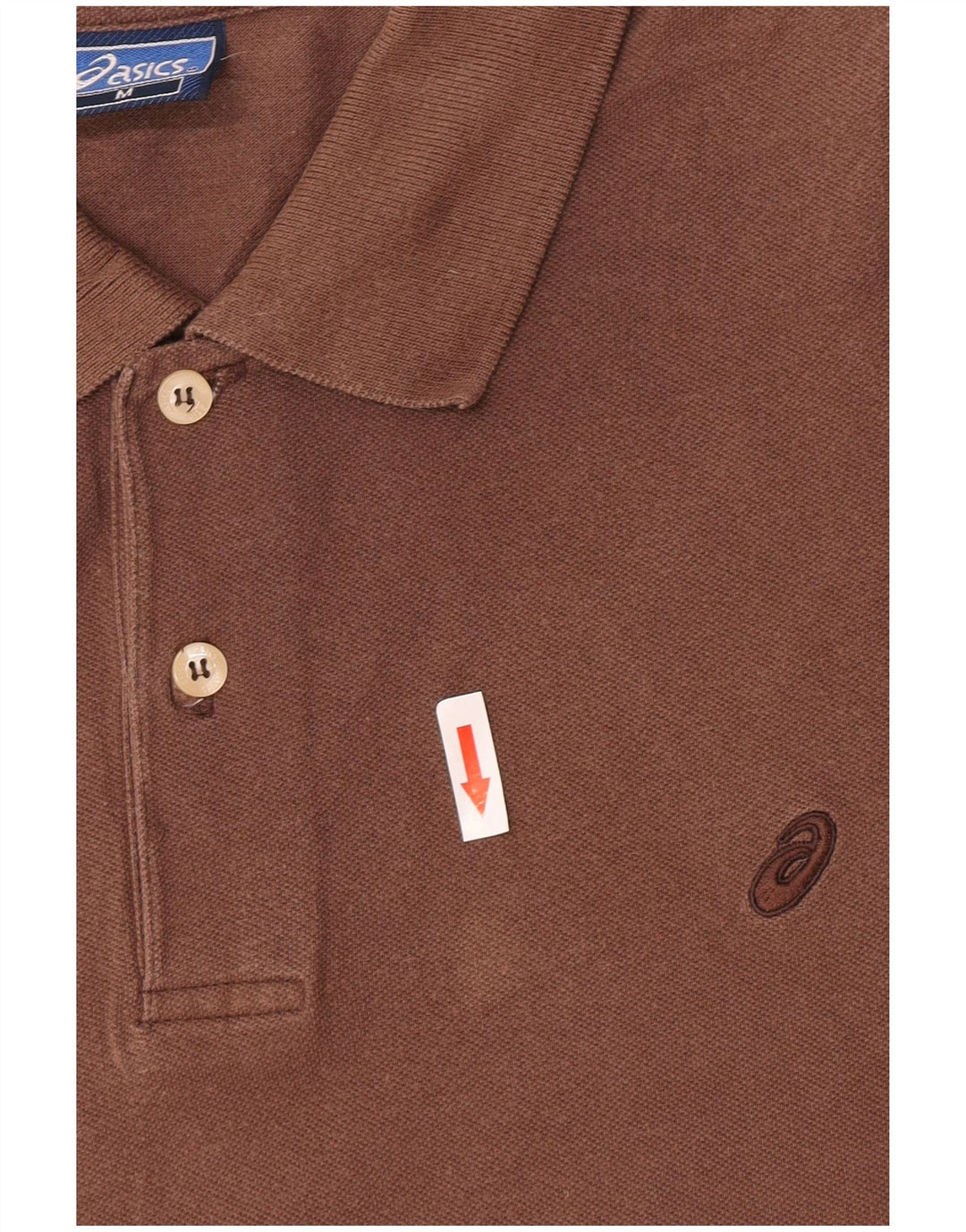 Polo Asics Uomo Marrone Medio