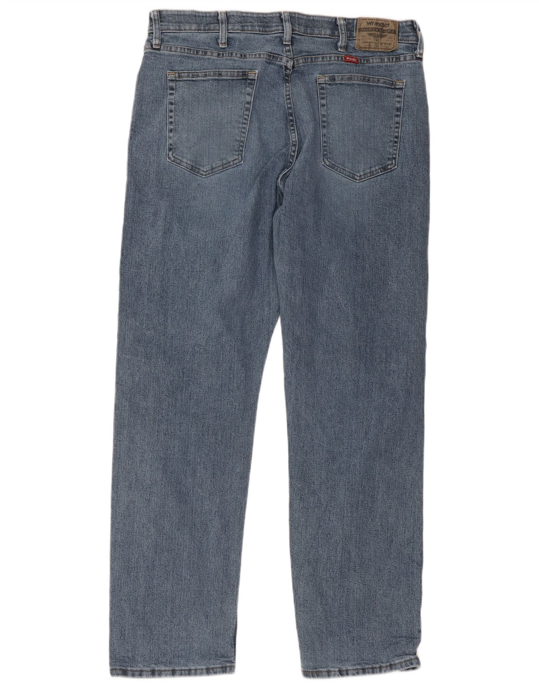 Jeans dritti da uomo Wrangler W36 L32 cotone blu