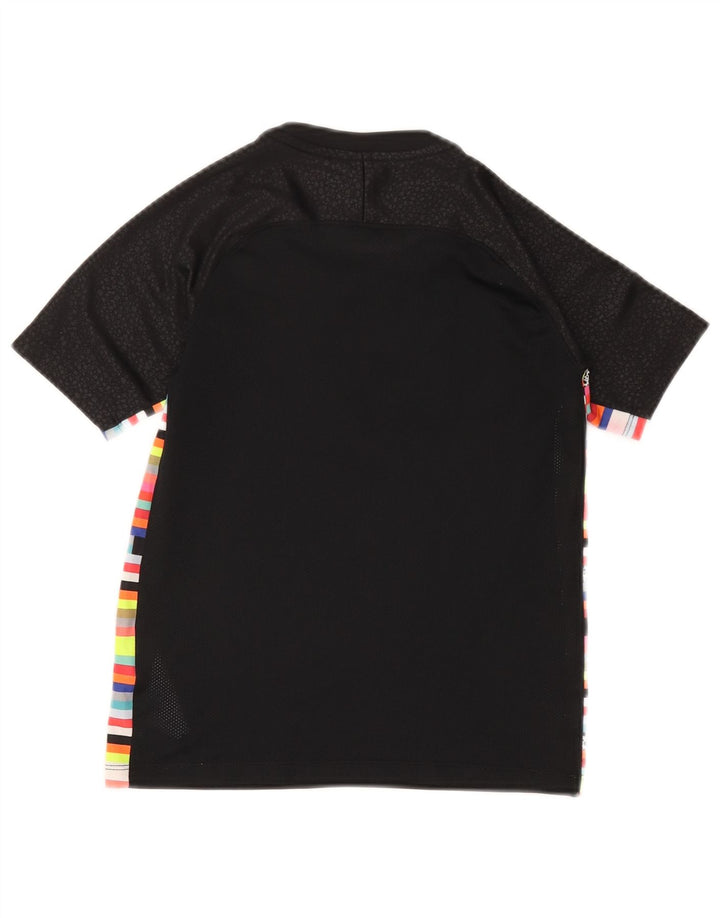 T-shirt grafica Nike da bambino, 8-9 anni, piccola, in poliestere a righe nere