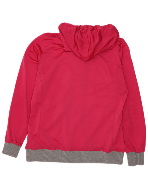 Maglione con cappuccio e zip Champion da donna Heritage Fit UK 16 Large Rosa