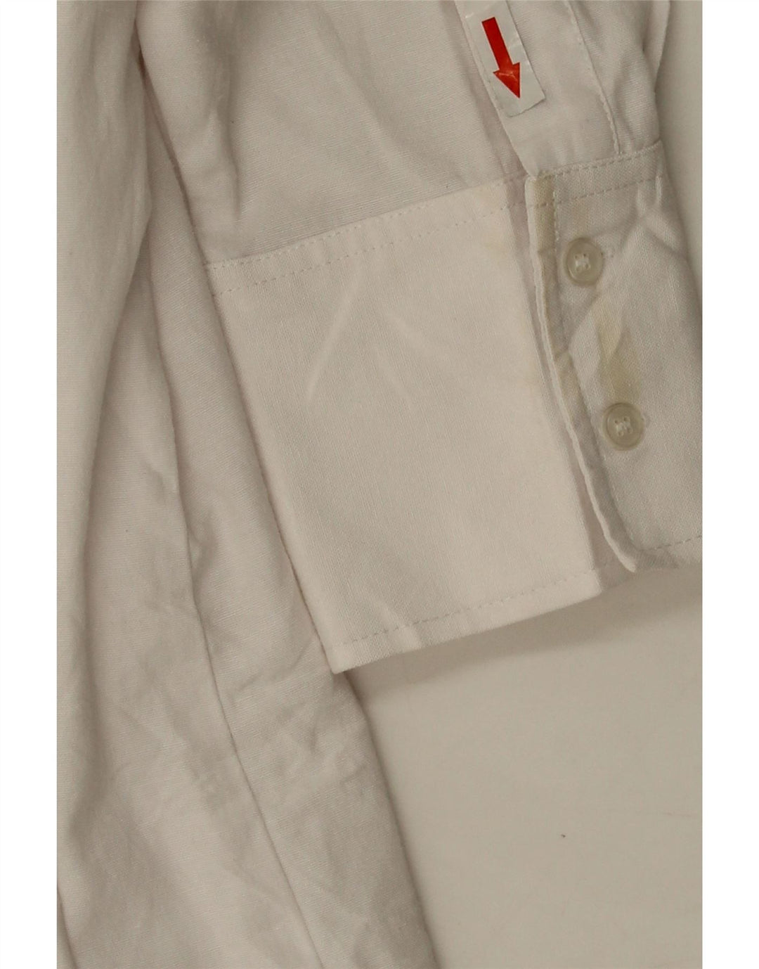 Camicia oversize da donna Zara UK 14 cotone bianco medio