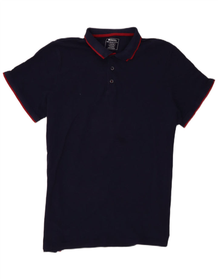 Polo da uomo Mountain Warehouse 2XL in cotone blu navy