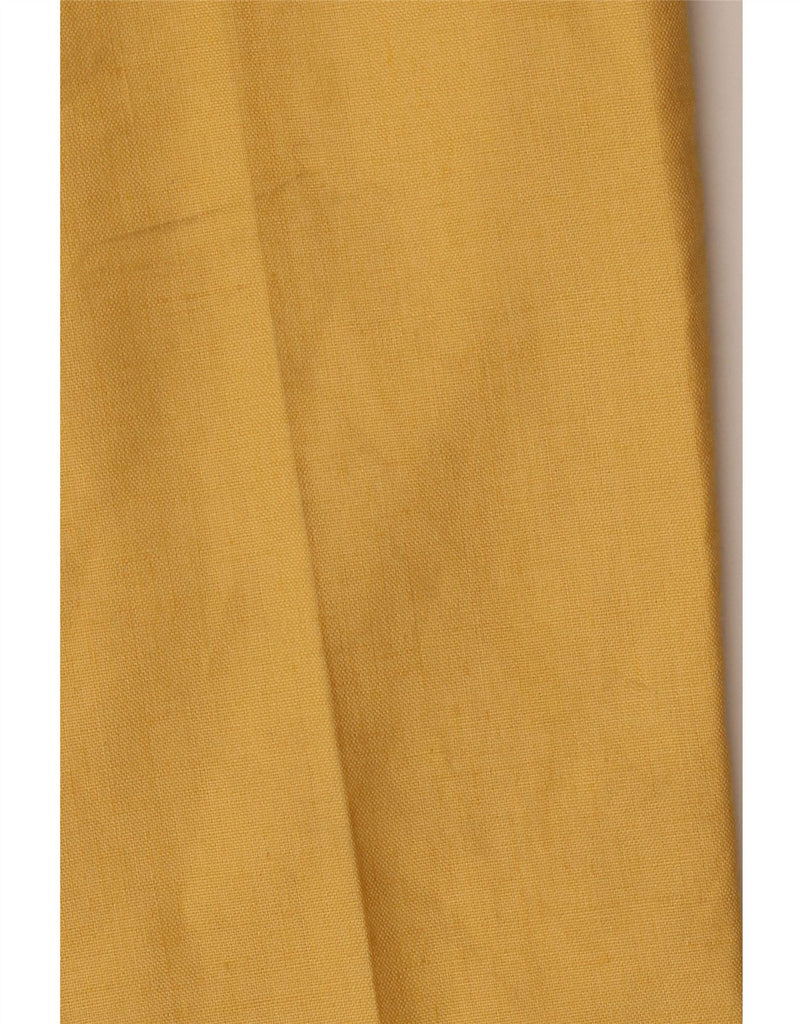 TALBOTS Womens High Waist Chino Trousers US 10 Large W27 L28 Yellow Vintage Talbots and Second-Hand Talbots from Messina Hembry 