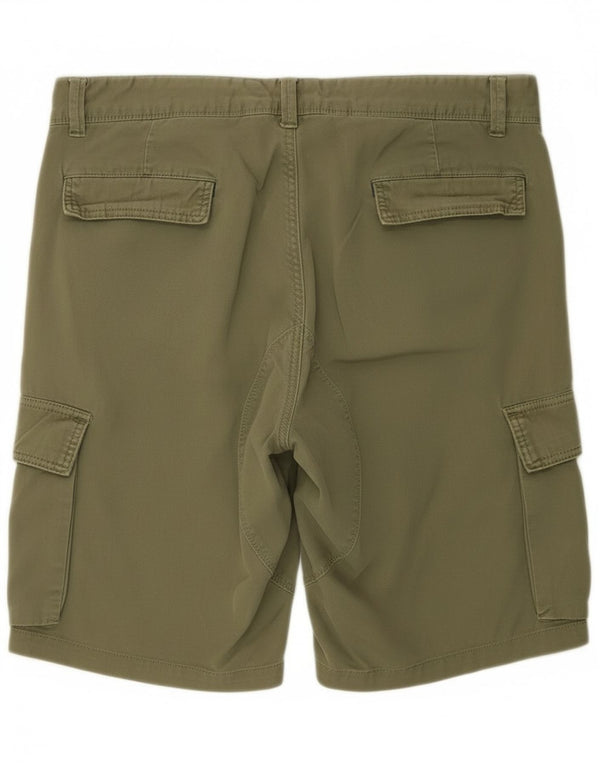Pantaloncini cargo da uomo Yes Zee W33 cotone kaki medio