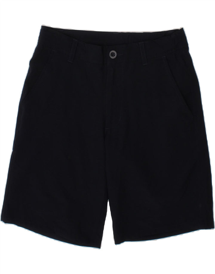 IZOD Boys Regular Fit Chino Shorts 9-10 Years W24 Navy Blue Polyester Vintage Izod and Second-Hand Izod from Messina Hembry 