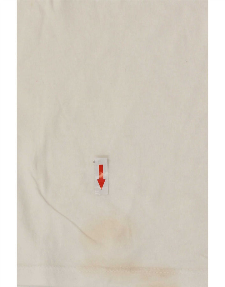 T-shirt grafica da uomo Tommy Hilfiger Top bianco medio