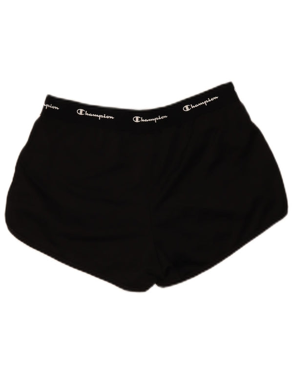 Pantaloncini sportivi grafici da donna Champion UK 14 Large Nero Poliestere