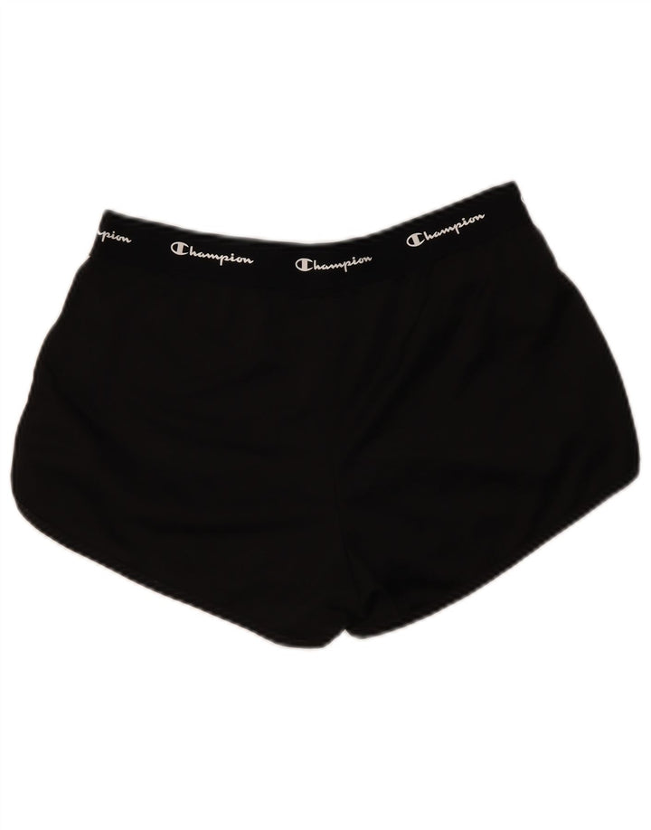 Pantaloncini sportivi grafici da donna Champion UK 14 Large Nero Poliestere