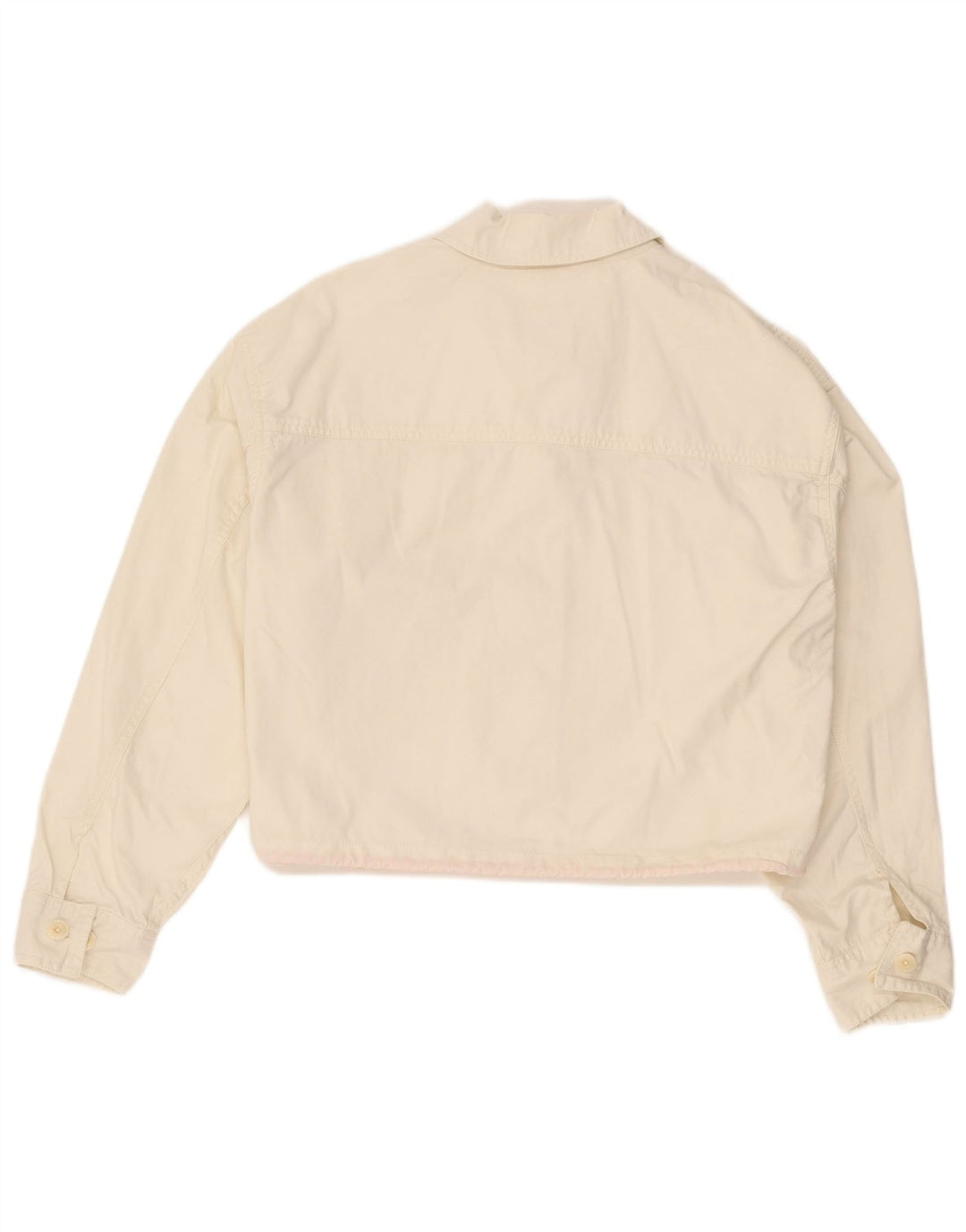 Giacca bomber da donna Converse UK 14 cotone bianco sporco medio