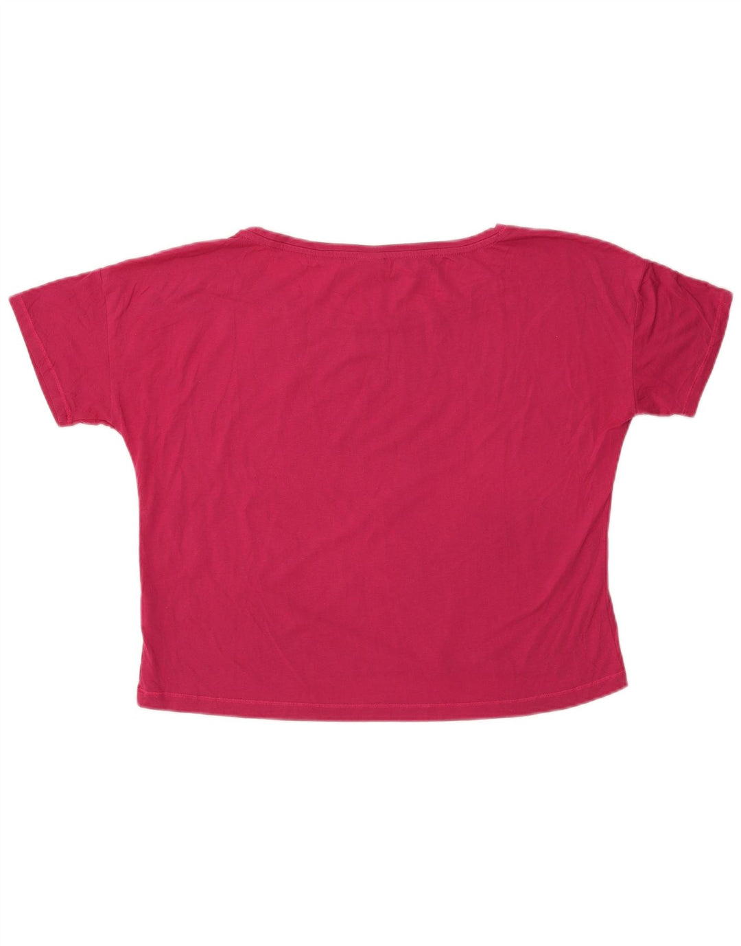 Maglietta corta da donna PUMA UK 16 grande rosa