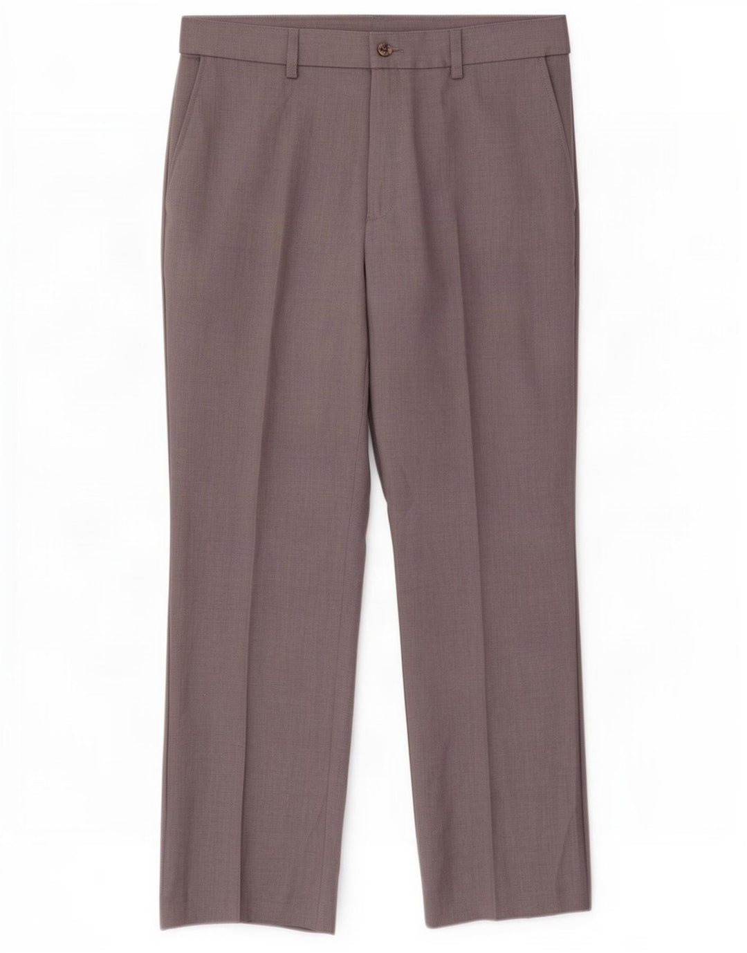 Pantaloni chino dritti da uomo Farah W34 L29 poliestere grigio