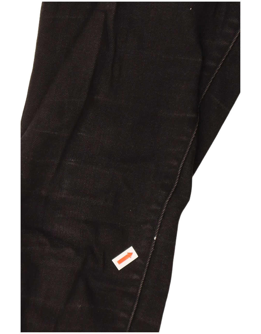 Jeans skinny a vita alta LEE Riders da donna US 9 Medium W24 L27 Cotone nero