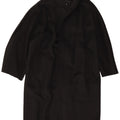 Cappotto aperto oversize da donna Ferre UK 14 grande nero