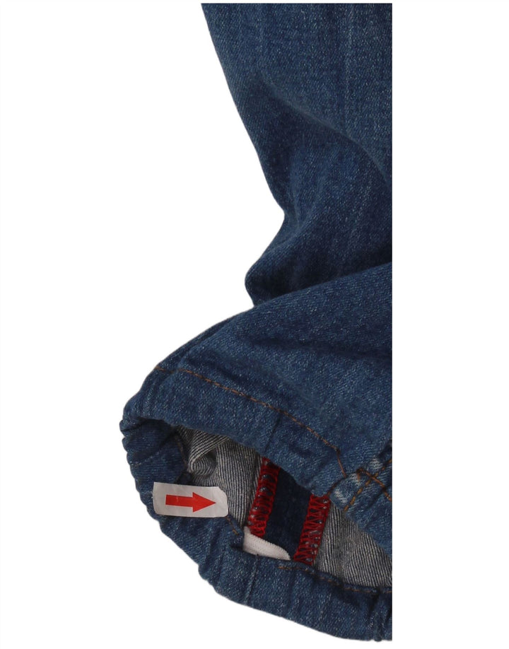 DESIGUAL Jeans corti da uomo W36 L24 Blu floreale
