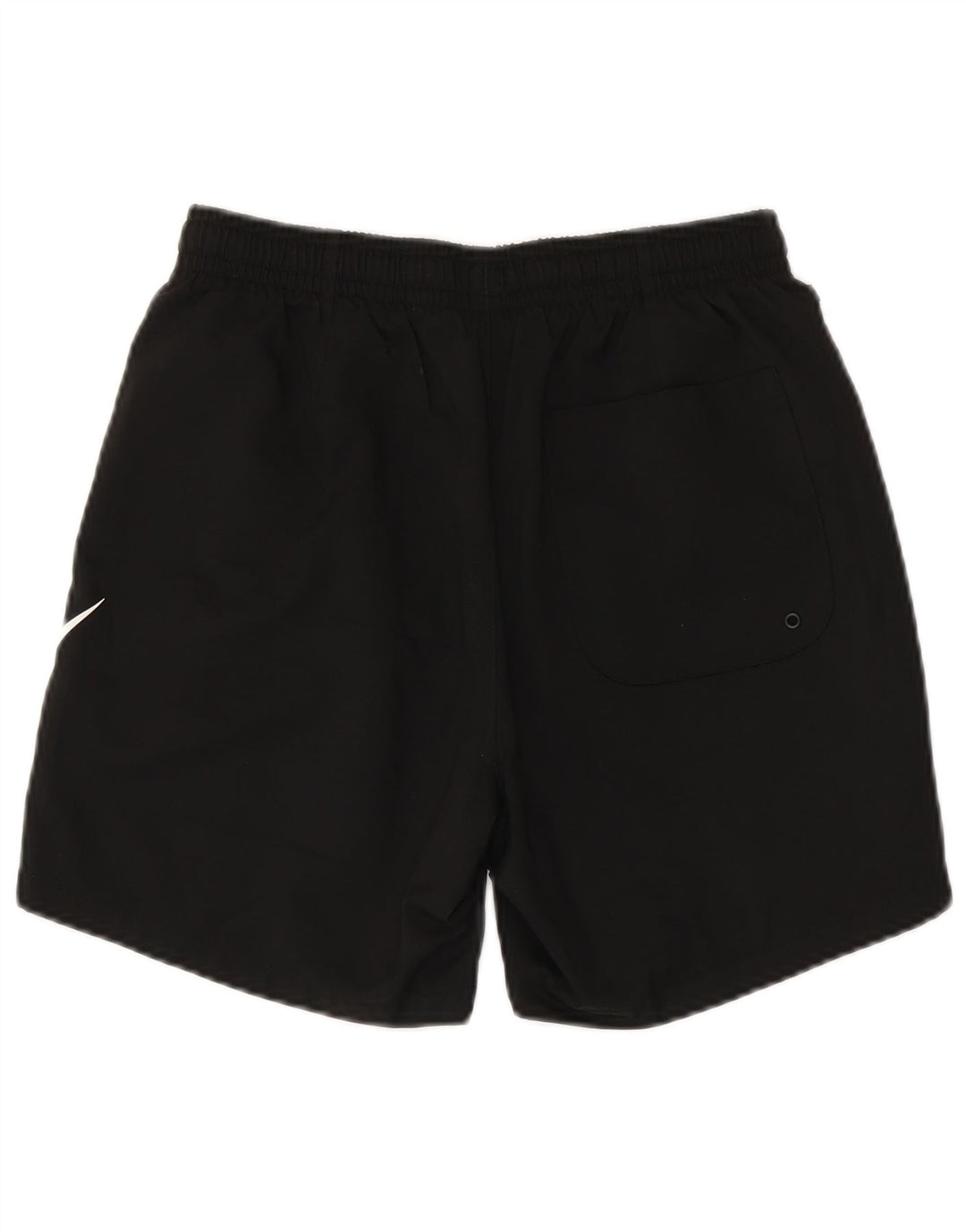 Pantaloncini da bagno grafici Nike da uomo piccoli in poliestere nero
