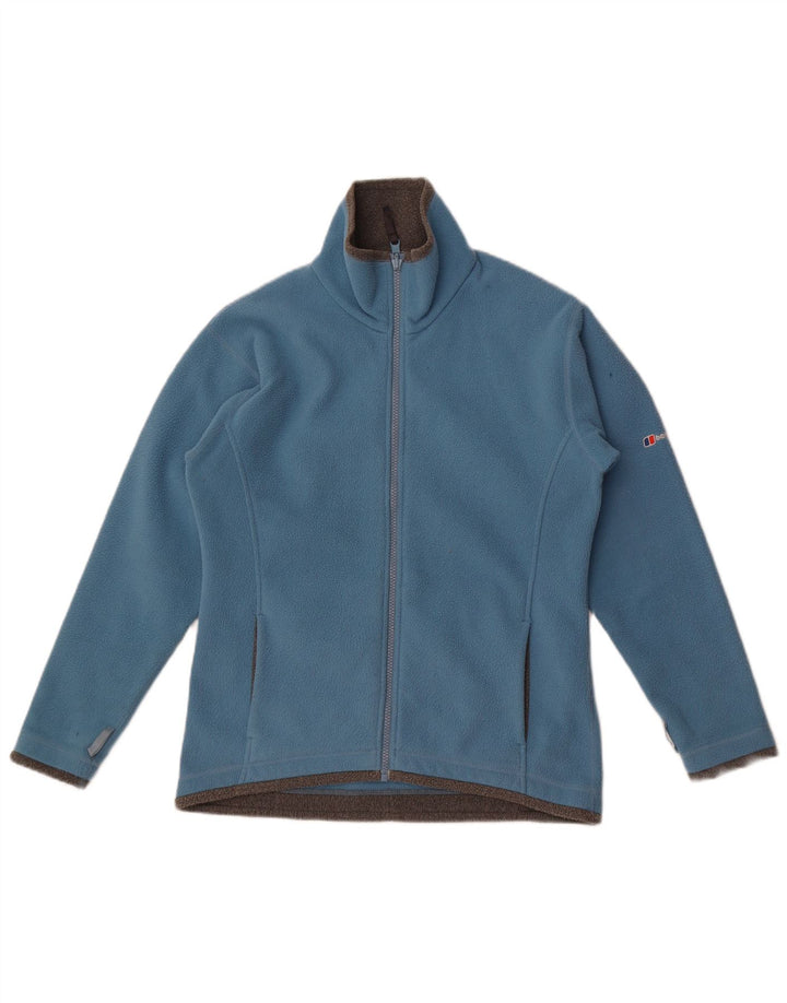 Giacca in pile oversize da donna Berghaus UK 8 Small Blu Poliestere