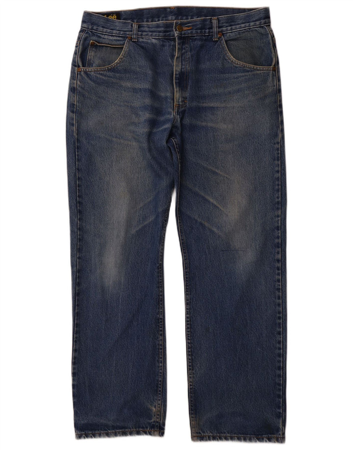 Jeans dritti da uomo LEE W36 L31 Blu