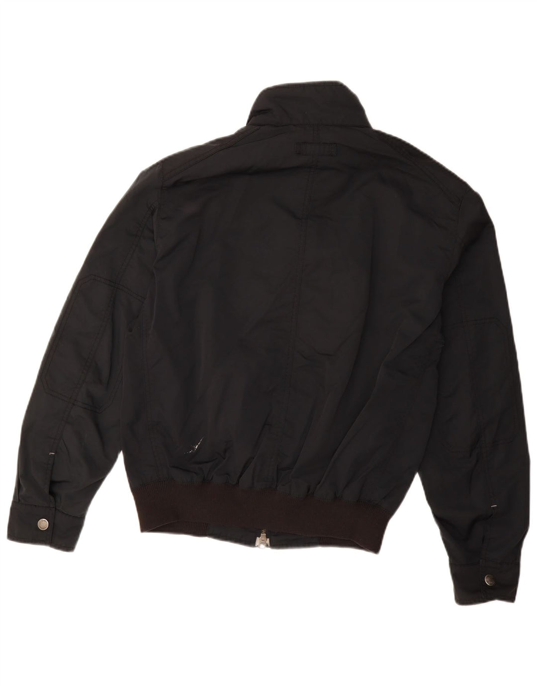 Giubbotto bomber da uomo Massimo Dutti UK 40 Large Nero Poliacrilico