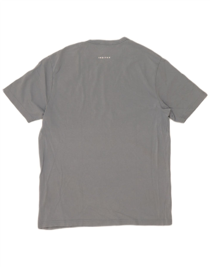 T-shirt Zara da uomo grande grande blu