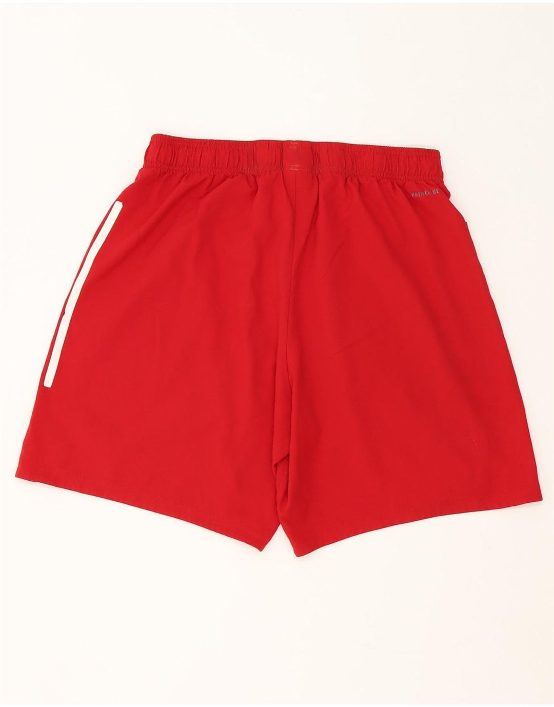 Pantaloncini sportivi Adidas da uomo Prime blu, grandi, in poliestere rosso