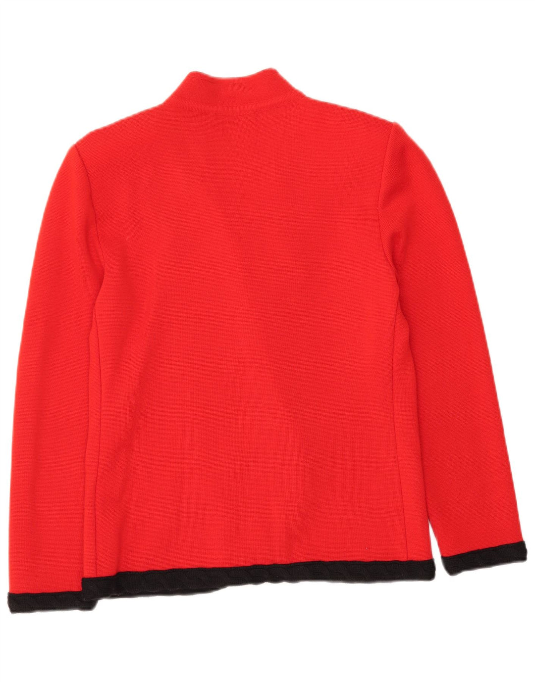 Giacca blazer doppiopetto vintage da donna IT 42 Colorblock rosso medio