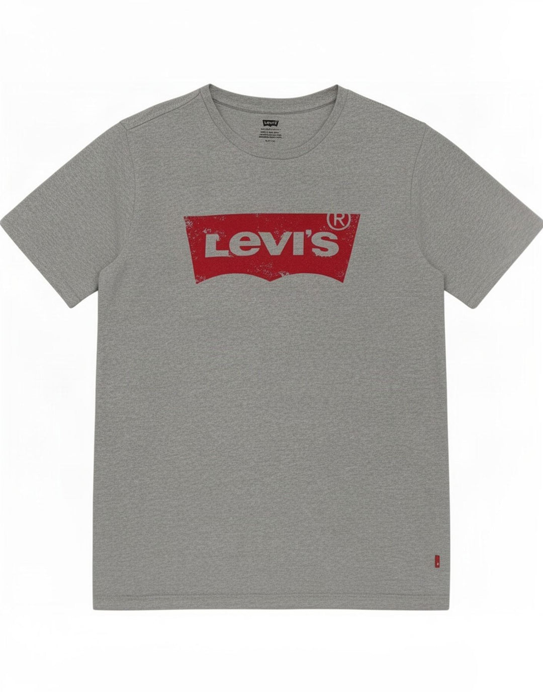 T-shirt grafica da uomo Levi's Top piccola in cotone grigio
