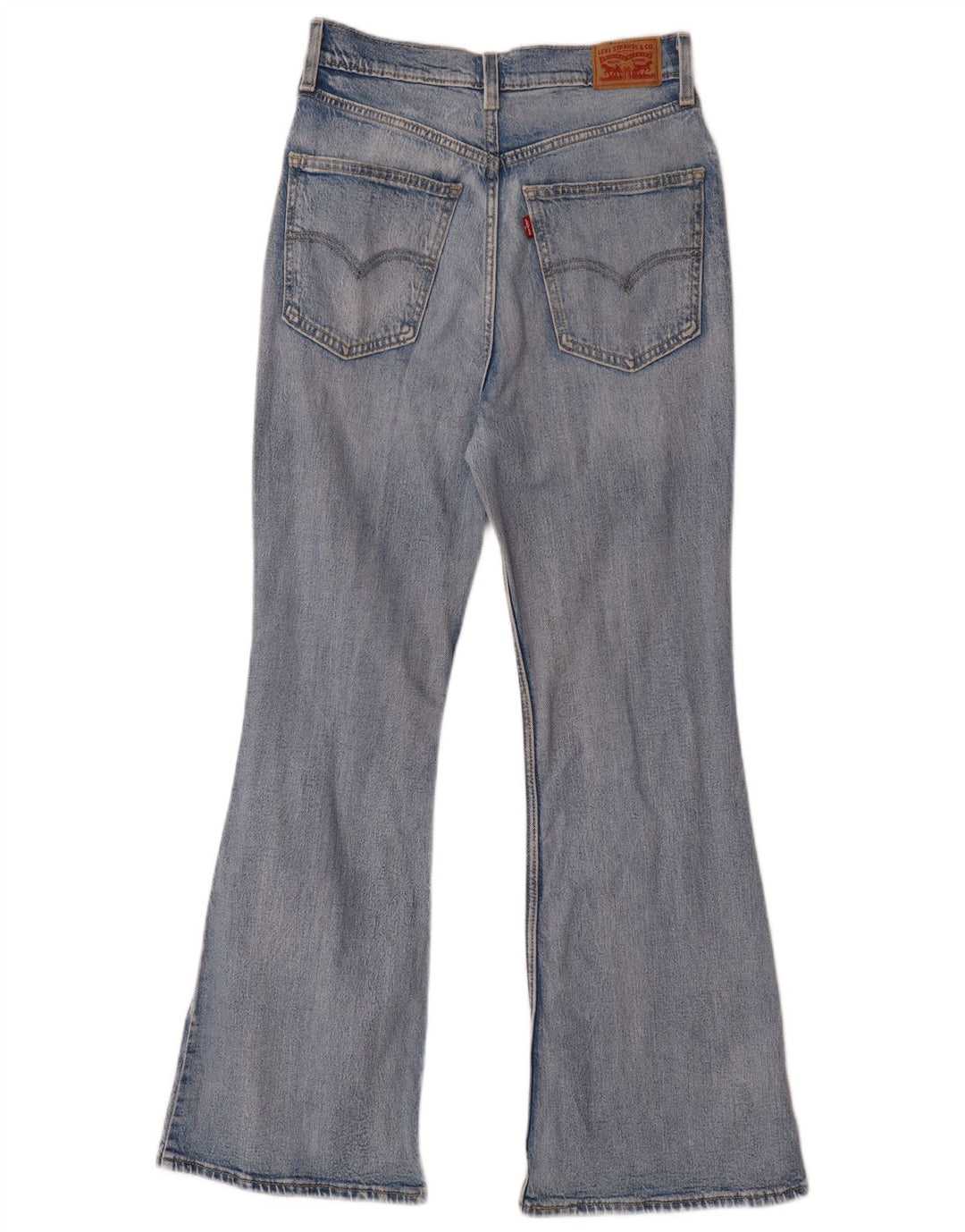 Jeans svasati effetto vissuto Levi's da donna W28 L29 cotone blu