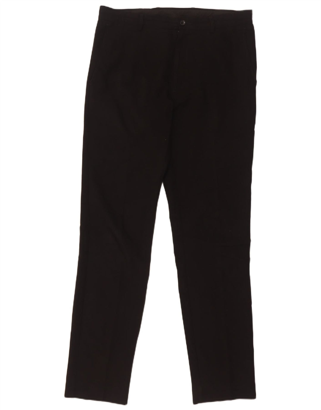 Pantaloni casual skinny da uomo Marks & Spencer W33 L32 poliestere nero