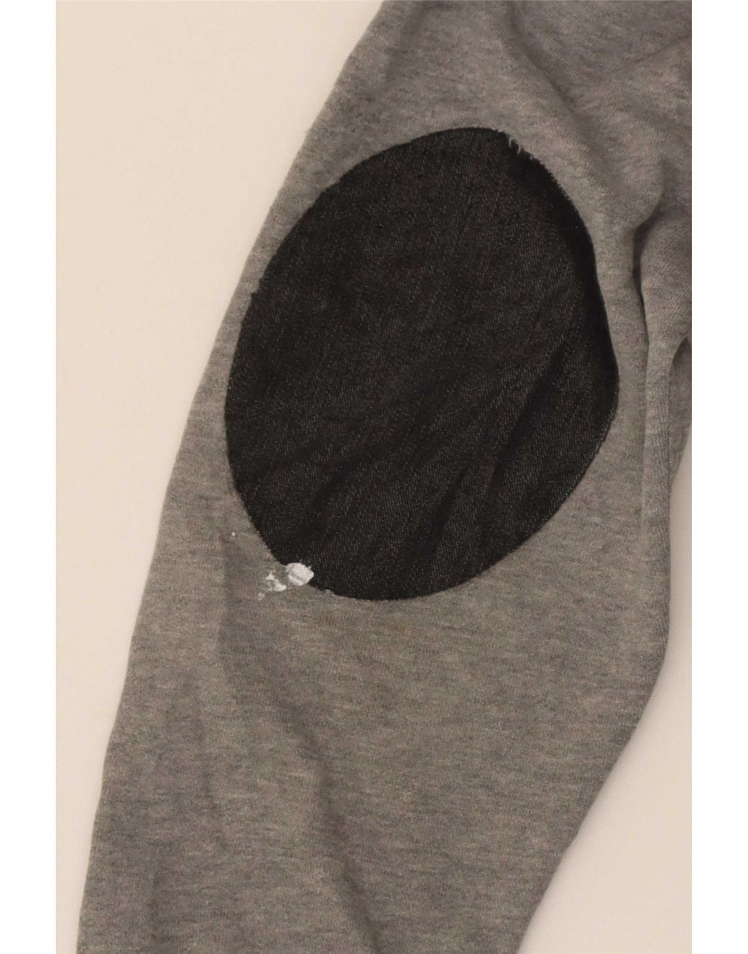 Maglione con cappuccio grafico da uomo HUF piccolo in cotone grigio