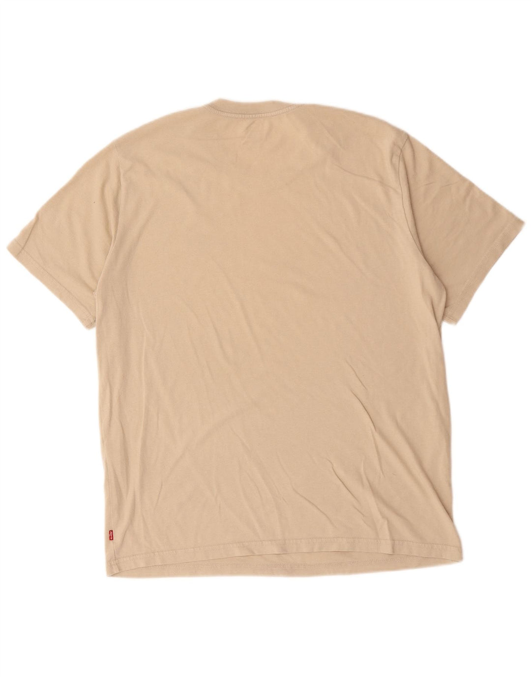 T-shirt grafica rilassata da uomo Levi's in cotone beige medio