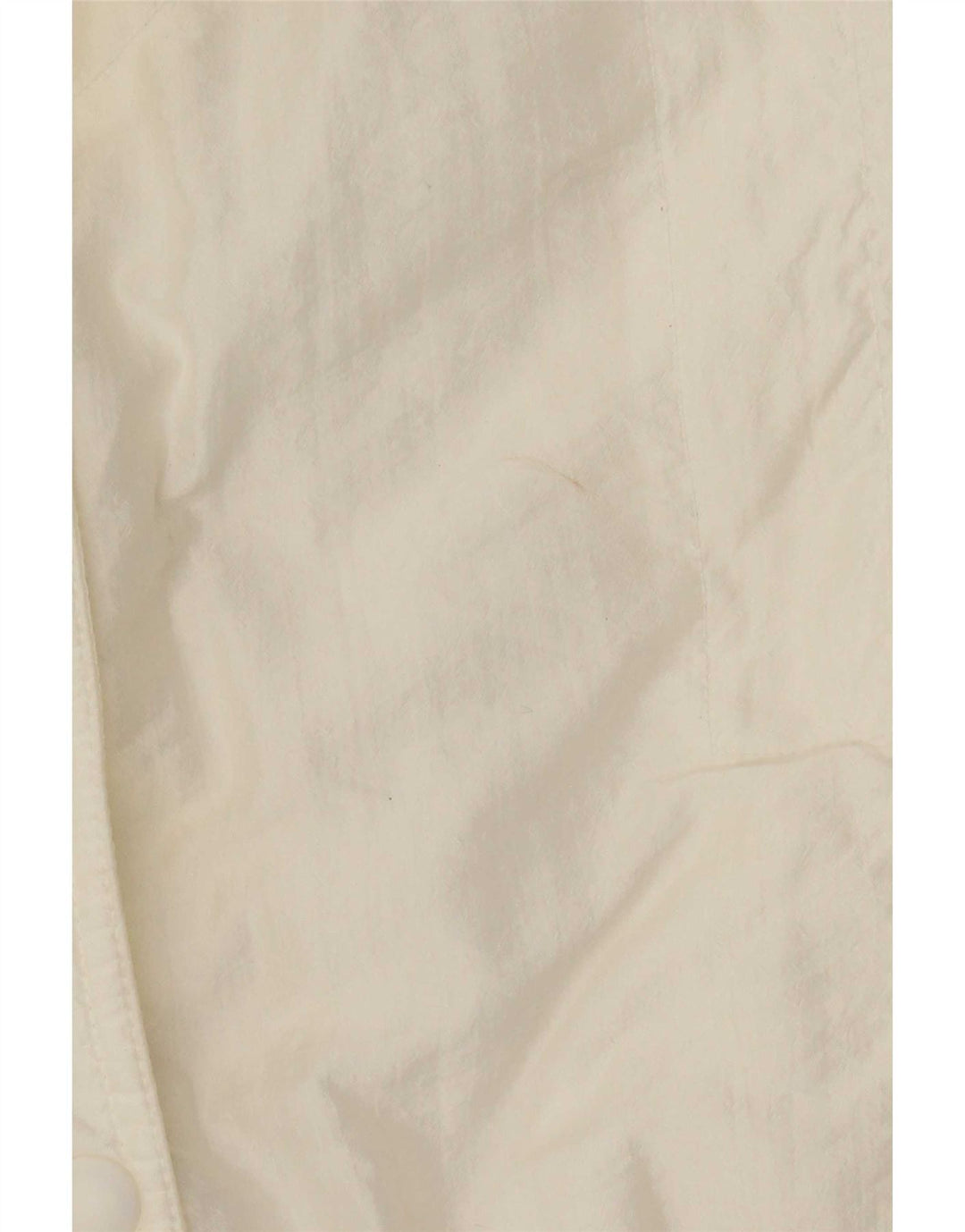 Giubbotto bomber vintage da donna UK 14 grande bianco