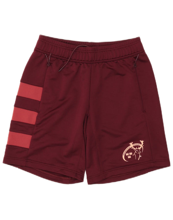 Pantaloncini sportivi da rugby ADIDAS Munster da uomo, poliestere color block medio marrone