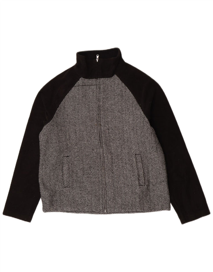Giubbotto bomber da donna Champion UK 18 XL Nero a spina di pesce