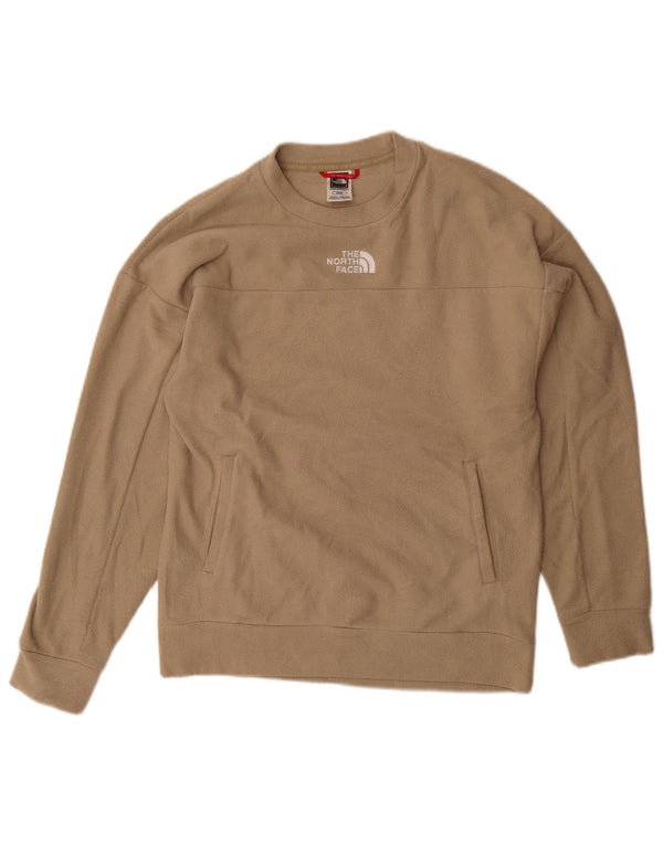 Maglione in pile oversize da donna The North Face UK 6 XS Poliestere beige