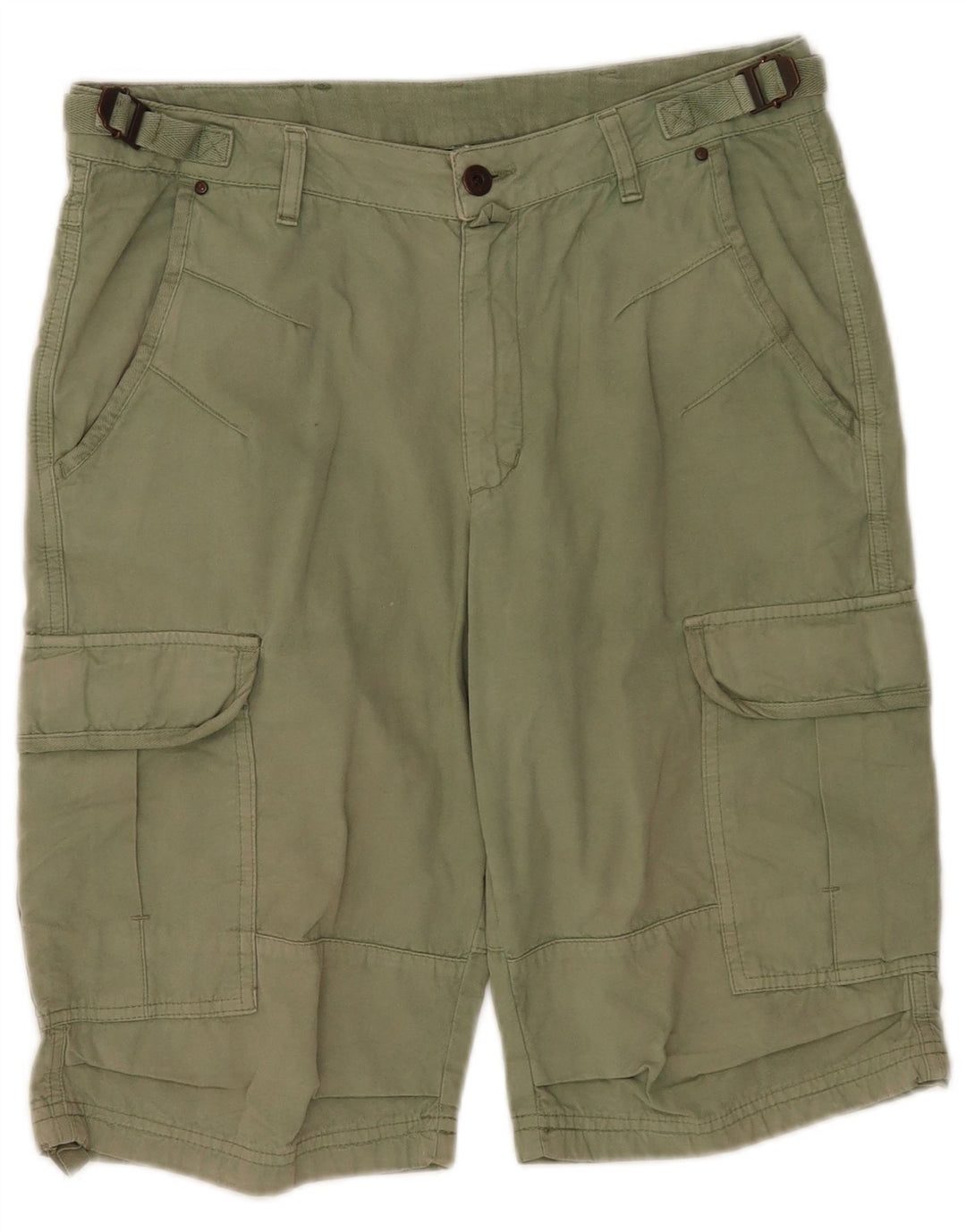 Pantaloncini cargo da uomo Champion medi W30 in cotone verde