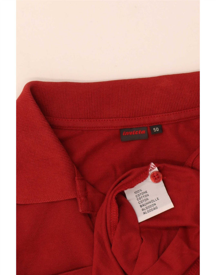 Polo Uomo Invicta IT 50 Medium Rosso Cotone