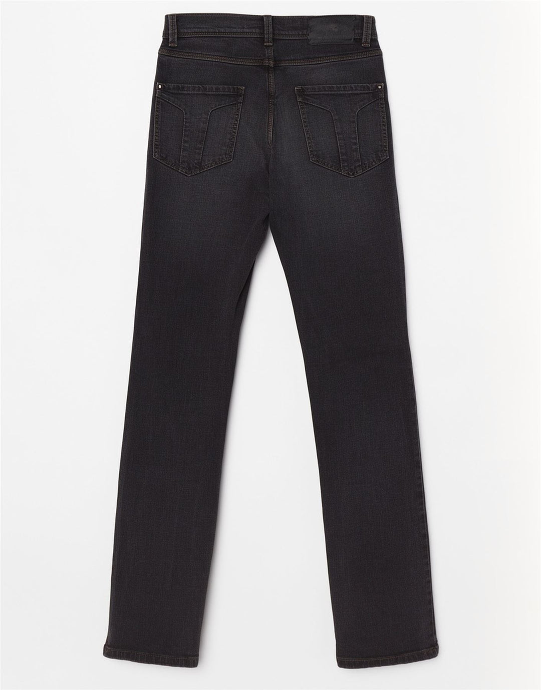 Jeans Straight Uomo Trussardi W29 L32 Cotone Grigio