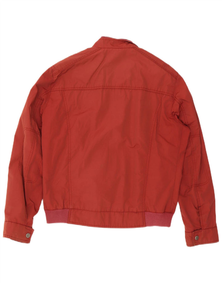 Giubbotto bomber da uomo Massimo Dutti UK 40 Large Rosso Nylon