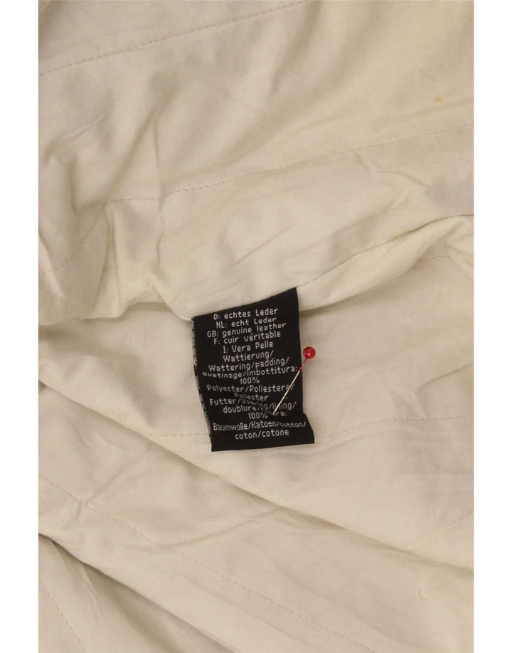 Giacca in pelle da uomo Tom Tailor UK 40 Large Grey Colourblock