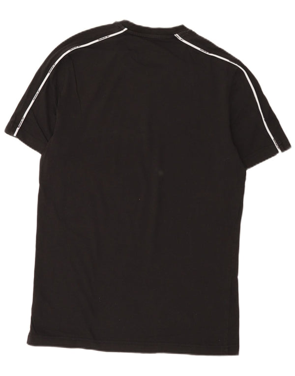 T-shirt Reebok da uomo Top Small in cotone nero