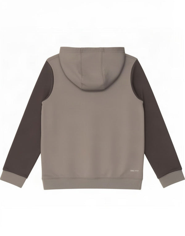 Felpa con cappuccio grafica Nike Dri Fit da ragazzo, 12-13 anni, grande, color grigio