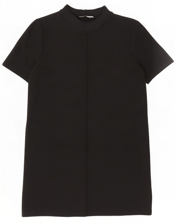 Abito maglione da donna Zara UK 10 piccolo poliestere nero
